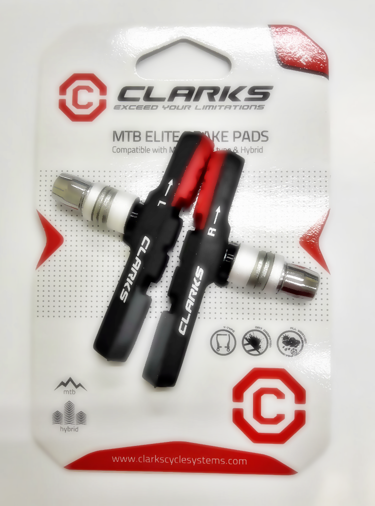 PORTAZAPATA BICICLETA (1) CLARKS CPS301 V-BRAKE 72 MM. 3 NIVELES